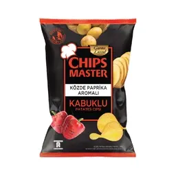 Chips Master Közde Paprika Aromalı Kabuklu Patates Cipsi 104 G