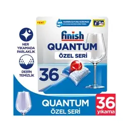 Finish Quantum Özel Seri Bulaşık Makinesi Kapsül Tableti 36'lı