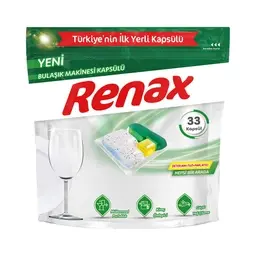 Renax Bulaşık Makinesi Kapsülü 33'lü