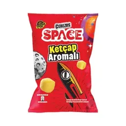Çerezos Space Ketçap Aromalı Mısır Cipsi 50 G