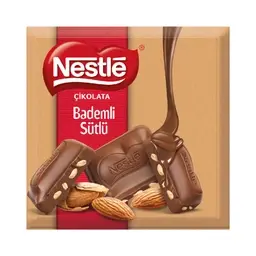 Nestle Sütlü Bademli Çikolata 60 G