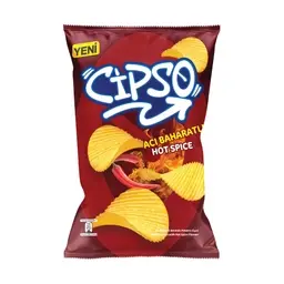 Cipso Acı Baharatlı Tırtıklı Patates Cipsi 104 G