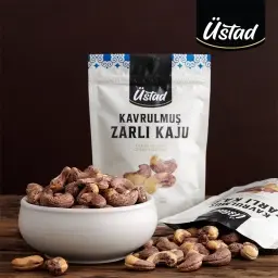 Üstad Kavrulmuş Zarlı Kaju 140 G