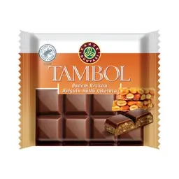 Tambol Badem Krokan Dolgulu Çikolata 100 G
