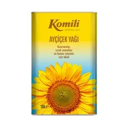Komili Ayçiçek Yağı 18 L