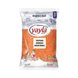 Yayla Kırmızı Mercimek 1 Kg
