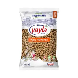 Yayla Yeşil Mercimek 1 Kg