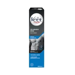 Veet Pure Hassas Ciltler İçin Tüy Dökücü Krem Erkek 200 ml