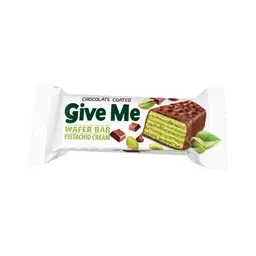 Give Me Antep Fıstıklı Çikolatalı Gofret 40 G