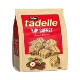Tadelle Fındık Kremalı Küp Gofret 200 G