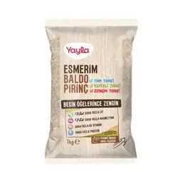 Yayla Esmerim Baldo Pirinç 1 Kg