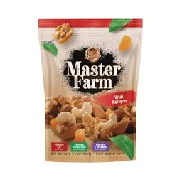 Master Farm Çiğ Karışık Kuruyemiş Vital Karışım 180 G