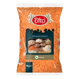 Çiftçi Kırmızı Yaprak Mercimek 1 Kg