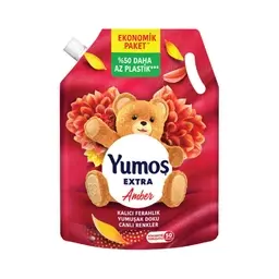 Yumoş Pouch Amber Konsantre Yumuşatıcı 1200 ml