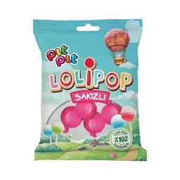 Pıt Pıt Meyveli Lolipop Şeker 6x18 G