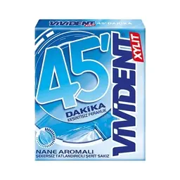Vivident 45 Dk Nane Aromalı Sakız 33 G