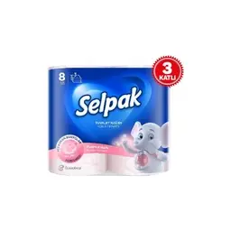 Selpak Parfümlü Tuvalet Kağıdı 8'li
