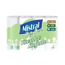 Mistral Doğa Dostu Tuvalet Kağıdı 2 Katlı 16'lı