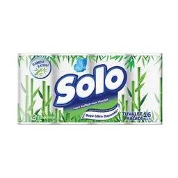 Solo Bambu Katkılı 2 Katlı Tuvalet Kağıdı 16'lı