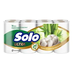 Solo Ultra 2 Katlı Tuvalet Kağıdı 16'lı