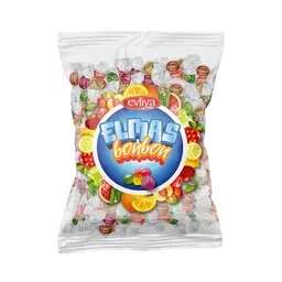 Evliya Elmas Bonbon Meyveli Sert Şeker 500 G