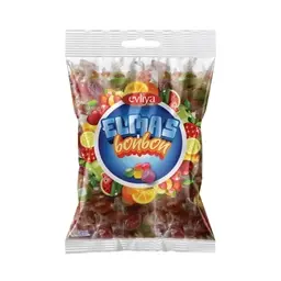 Evliya Elmas Bonbon Meyveli Sert Şeker 500 G