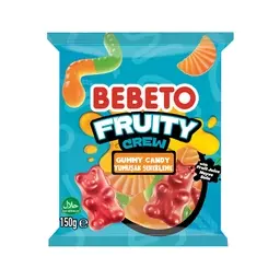 Bebeto Yumuşak Şeker Solucan Meyve 150 G