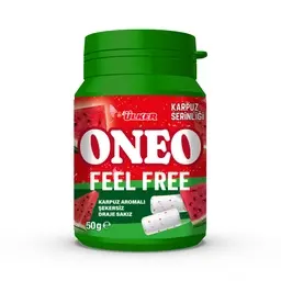 Oneo Feel Free Karpuz Aromalı Sakız 50 G