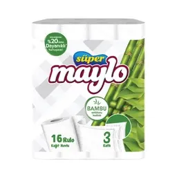 Maylo Bambu 3 Katlı Kağıt Havlu 16'lı