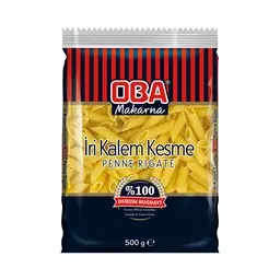 Oba İri Kalem Kesme Makarna 500 G