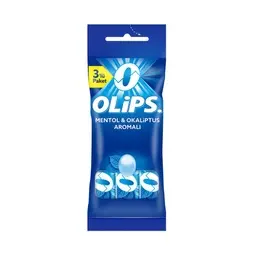 Kent Olips Mentol & Okaliptüs Aromalı Sert Şeker 3x28 G