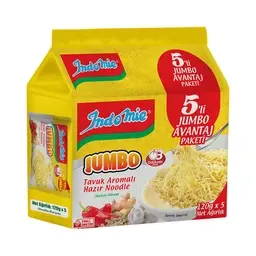 Indo Mie Jumbo Tavuklu Noodle 5x120 G