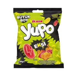 Yupo Jelly Ekşi Yumuşak Şeker 130 G