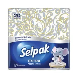 Selpak Extra Desenli Peçete 20'li