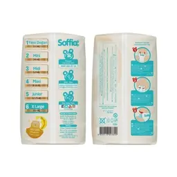 Soffio Extra Large Çocuk Bezi 7'li 16+ Kg