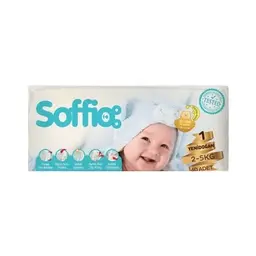 Soffio Yenidoğan Çocuk Bezi 40'lı 2-5 kg