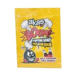 Akaş Kola Aromalı Patlayan Şeker 4 G