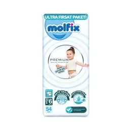 Molfix Çocuk Bezi No: 6 XL 54 Adet