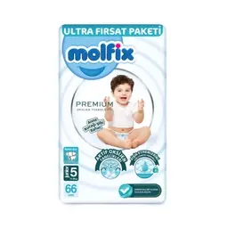 Molfix Çocuk Bezi No: 5 Junior 66 Adet