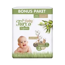 Baby Turco Maxi Bebek Bezi 120 Adet