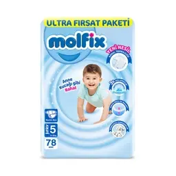 Molfix Çocuk Bezi No:5 Junior 78 Adet