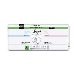 Sleepy Natural Double Soft X Large Çocuk Bezi 40'lı