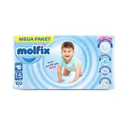 Molfix Çocuk Bezi Junior 100'lü