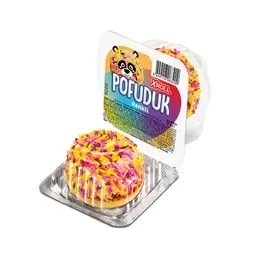 Xroll Pofuduk Marshmallowlu Renkli Bisküvi 17 G