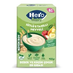 Hero Baby 8 Tahıllı Bebek Maması 400 G