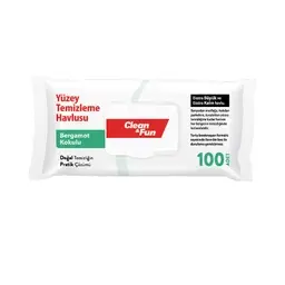 Clean&Fun Yüzey Temizleme Havlusu 100'lü