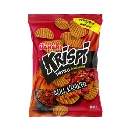 Ülker Krispi Acılı Tırtıklı Kraker 48 G