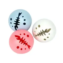 Kiwi Pets Işıklı Plastik Kedi Top Oyuncağı 3'lü