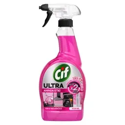 Cif Ultra Anında Etki Kir ve Yağ Çözücü Sprey Sakura Parfümlü 1025 ml