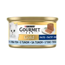 Purina Gourmet Gold Kıyılmış Tonlu Kedi Yaş Maması 85 G